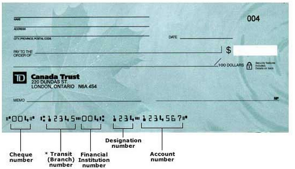 Cheque Sample